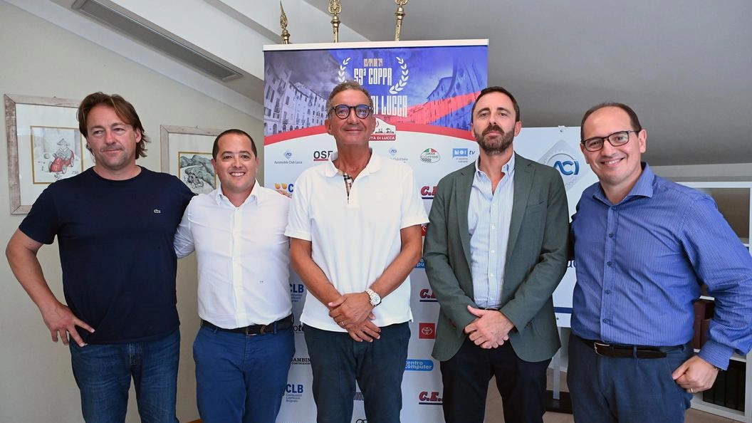 La presentazione ieri mattina all’Aci della 59esima edizione della Coppa Città di Lucca La presentazione ieri mattina all’Aci della 59esima edizione della Coppa Città di Lucca