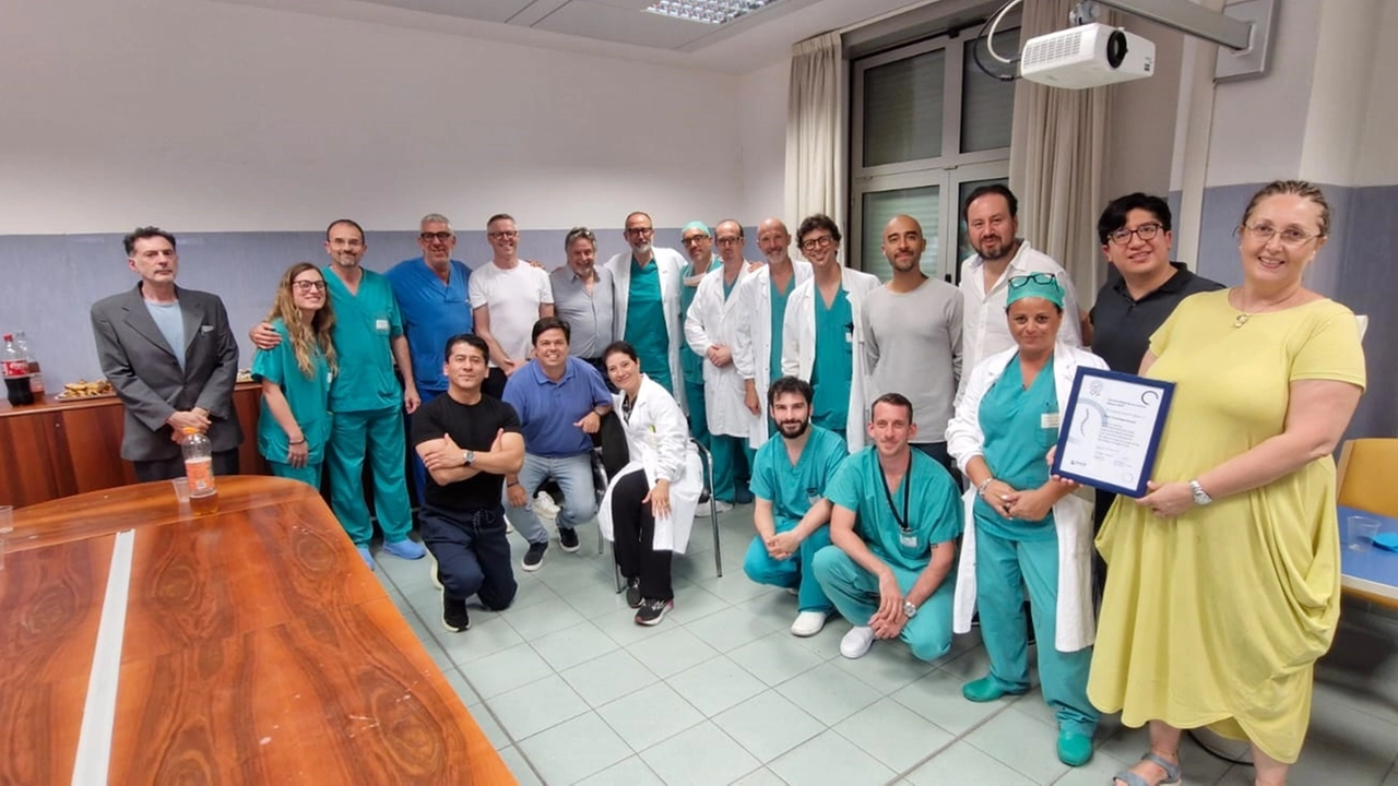 Il gruppo multidisciplinare che ha operato Il gruppo multidisciplinare che ha operato
