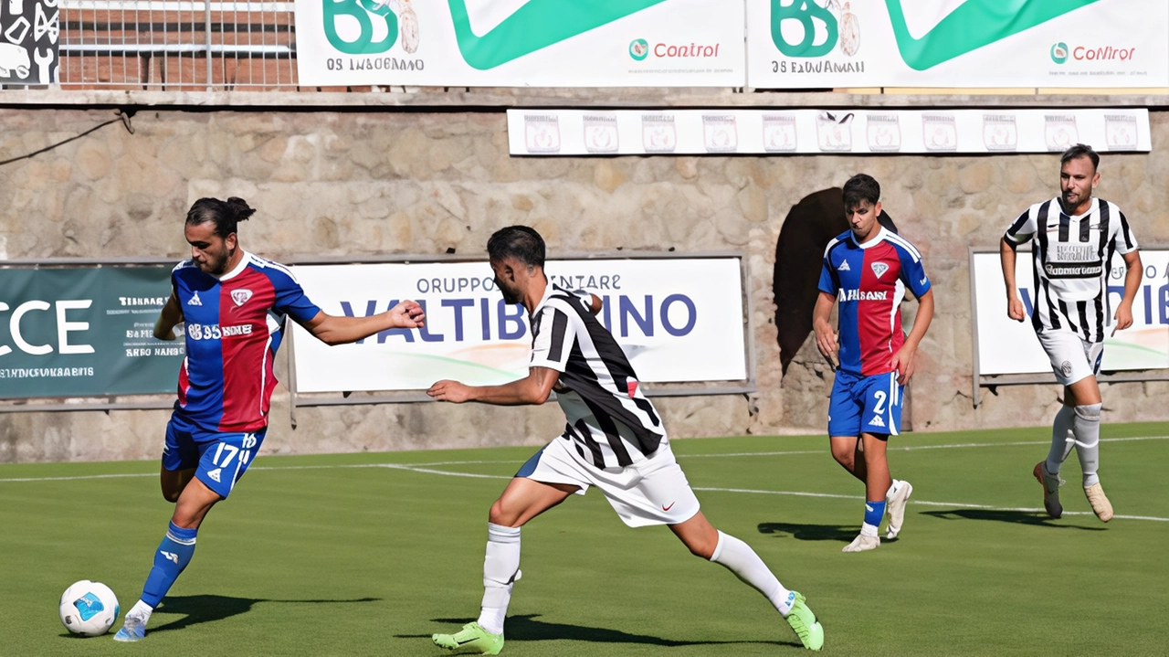 Serie D: contro il Follonica Gavorrano i ragazzi di Ciampelli non deludono. Straordinaria prestazione del portiere Bambara che salva il risultato.