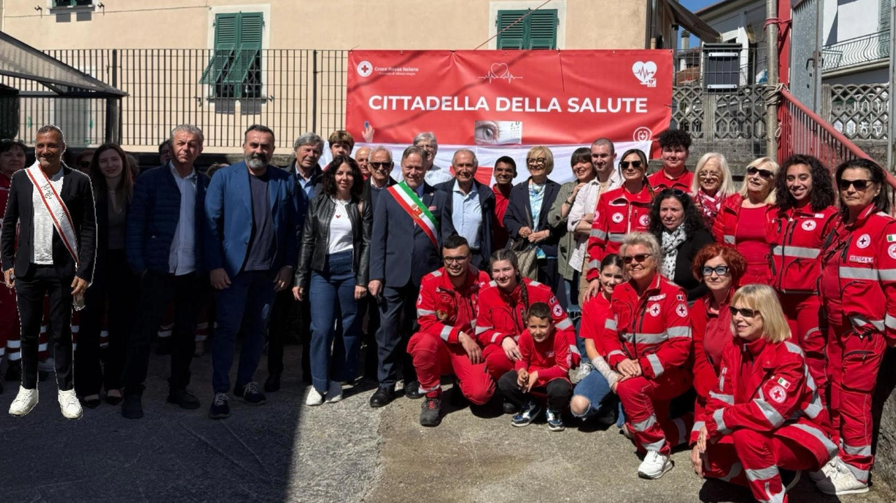 La festa dei volontari per l’inaugurazione della Cittadella della salute ad Albiano