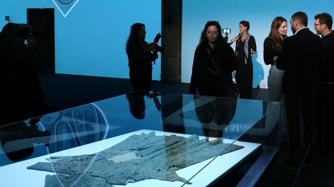 La presentazione della mostra nella Sala d’Arme di Palazzo Vecchio La presentazione della mostra nella Sala d’Arme di Palazzo Vecchio