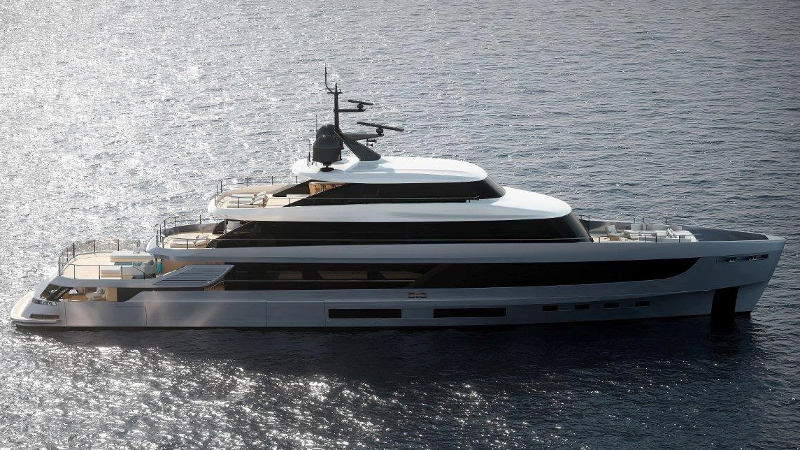 Uno dei i nuovissimi yacht Azimut “Grande"