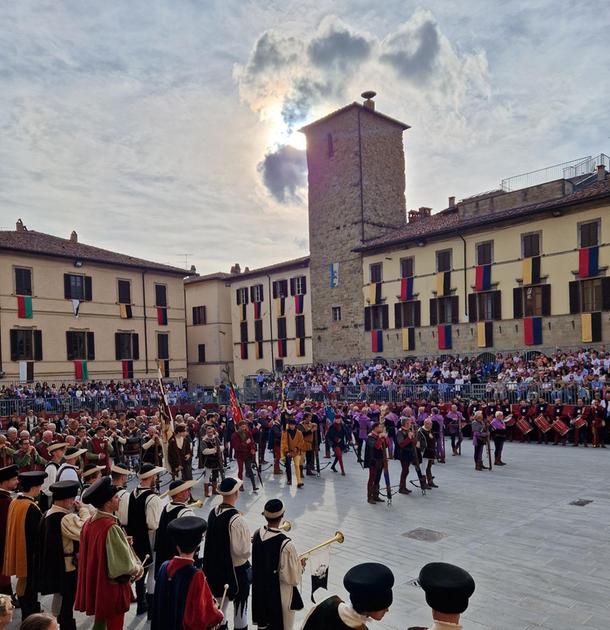 Il Palio della Balestra è amaro. Faramelli primo degli eugubini