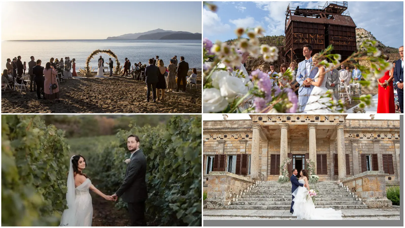 Quattro matrimoni insoliti che solo l