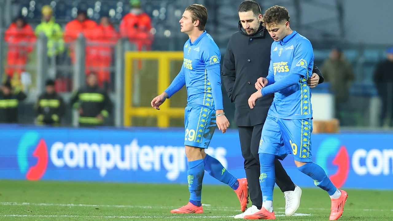 Empoli-Lecce (foto Tommaso Gasperini/Fotocronache Germogli) Empoli-Lecce (foto Tommaso Gasperini/Fotocronache Germogli)
