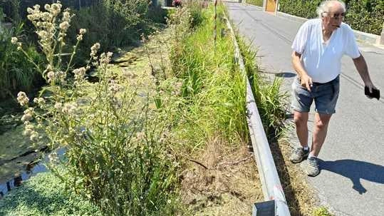 Belatti torna a protestare per il problema dei fossi demaniali ’tombati’ o tappati dai rifiuti nella zona di Bondano Belatti torna a protestare per il problema dei fossi demaniali ’tombati’ o tappati dai rifiuti nella zona di Bondano