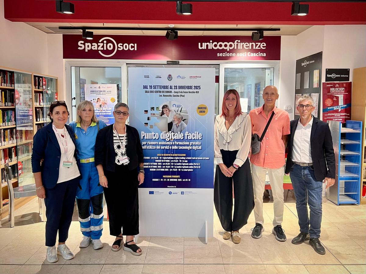 Punto Digitale facile inaugurato alla Coop di via del Fosso Vecchio