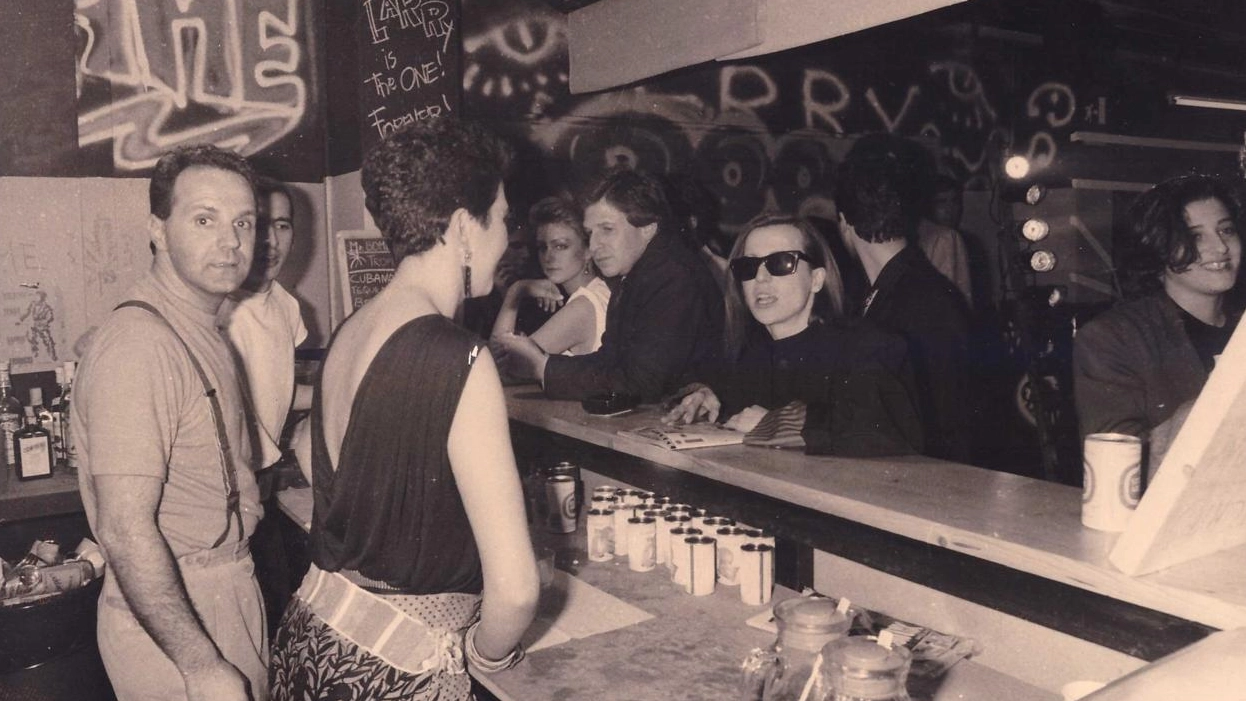 Giovani al Tenax nel 1982