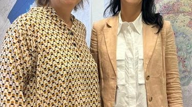L’architetta Claudia Toti (a sinistra) con la sindaca Linda Vanni