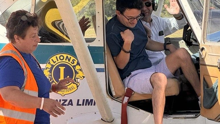 L’iniziativa targata Lions Club in collaborazione con FLyTherapy Onlus L’iniziativa targata Lions Club in collaborazione con FLyTherapy Onlus