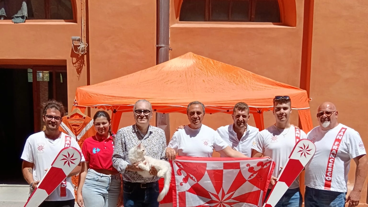 Una rappresentanza della Magistratura di San Francesco a San Rossore Una rappresentanza della Magistratura di San Francesco a San Rossore