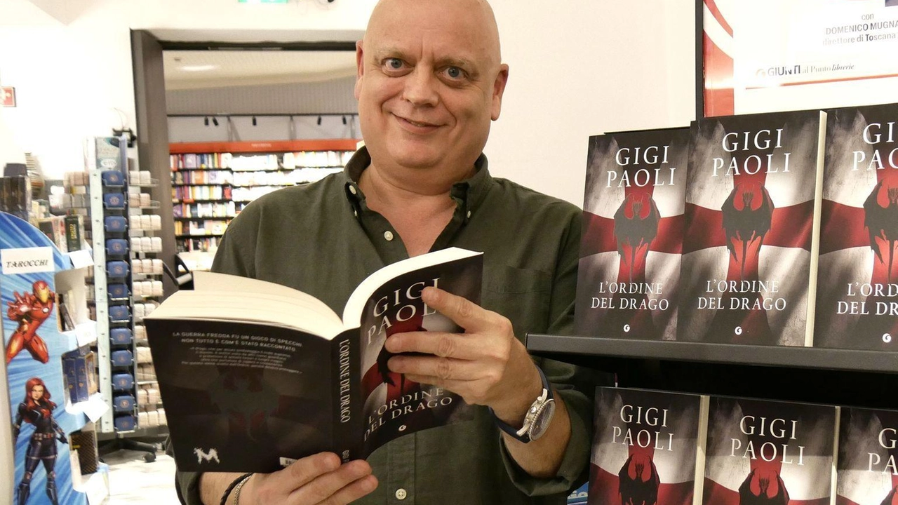Il giornalista e scrittore Gigi Paoli in libreria con il suo ottavo romanzo “L’Ordine del Drago“ edito da Giunti Il giornalista e scrittore Gigi Paoli in libreria con il suo ottavo romanzo “L’Ordine del Drago“ edito da Giunti