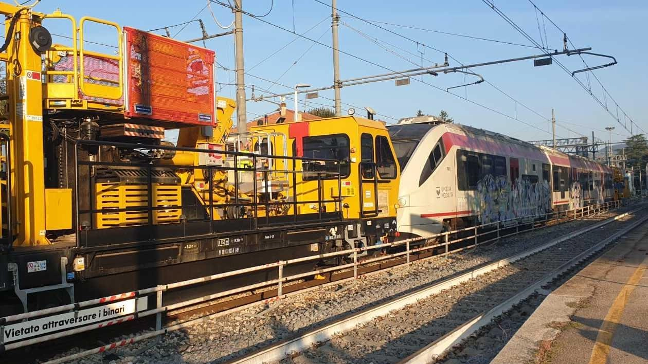 L’arrivo del ’Minuetto’ a Foligno L’arrivo del ’Minuetto’ a Foligno