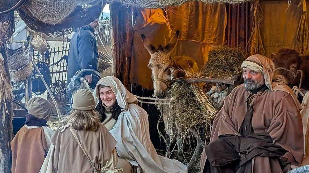 La Natività rappresentata a Praesepium a Casole d’Elsa La Natività rappresentata a Praesepium a Casole d’Elsa