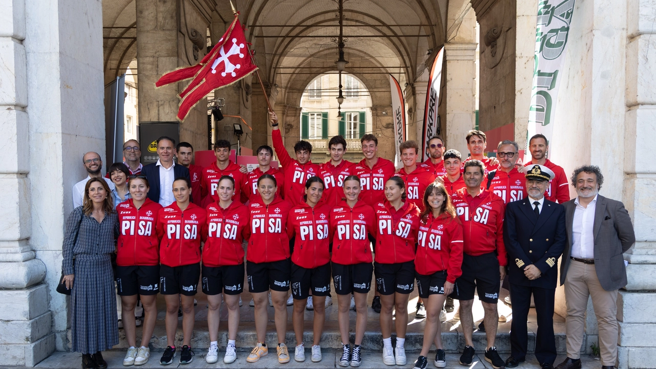 I due equipaggi che andranno ad Amalfi I due equipaggi che andranno ad Amalfi