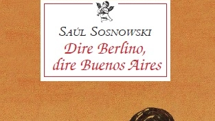 La copertina del romanzo di Saúl Sosnowski La copertina del romanzo di Saúl Sosnowski
