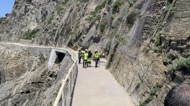 Un tratto della Via dell'Amore Un tratto della Via dell'Amore