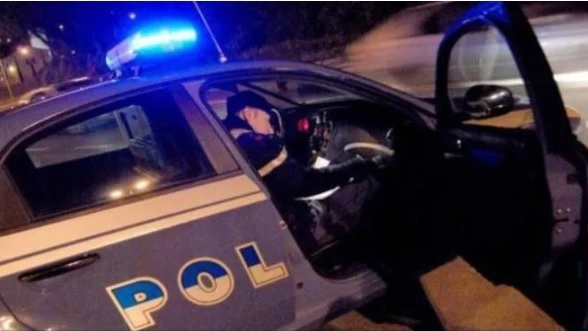 Sul posto la polizia Sul posto la polizia