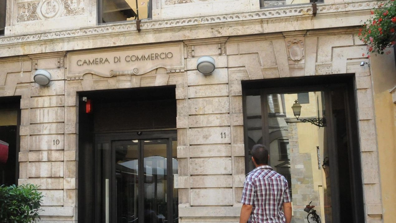 La sede della Camera di Commercio in Corte Campana