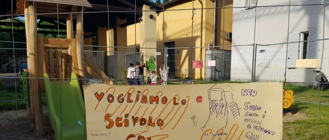 Firenze, baby protesta per i nuovi giochi: “Sono solo per i più piccoli”