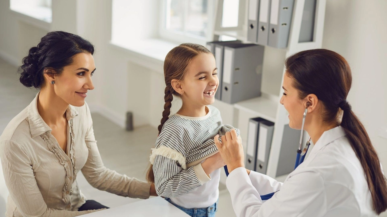 Una visita medica pediatrica Una visita medica pediatrica