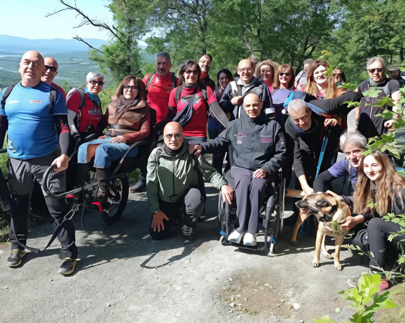 Una camminata speciale. Lungo i sentieri della vallata insieme a ragazzi disabili