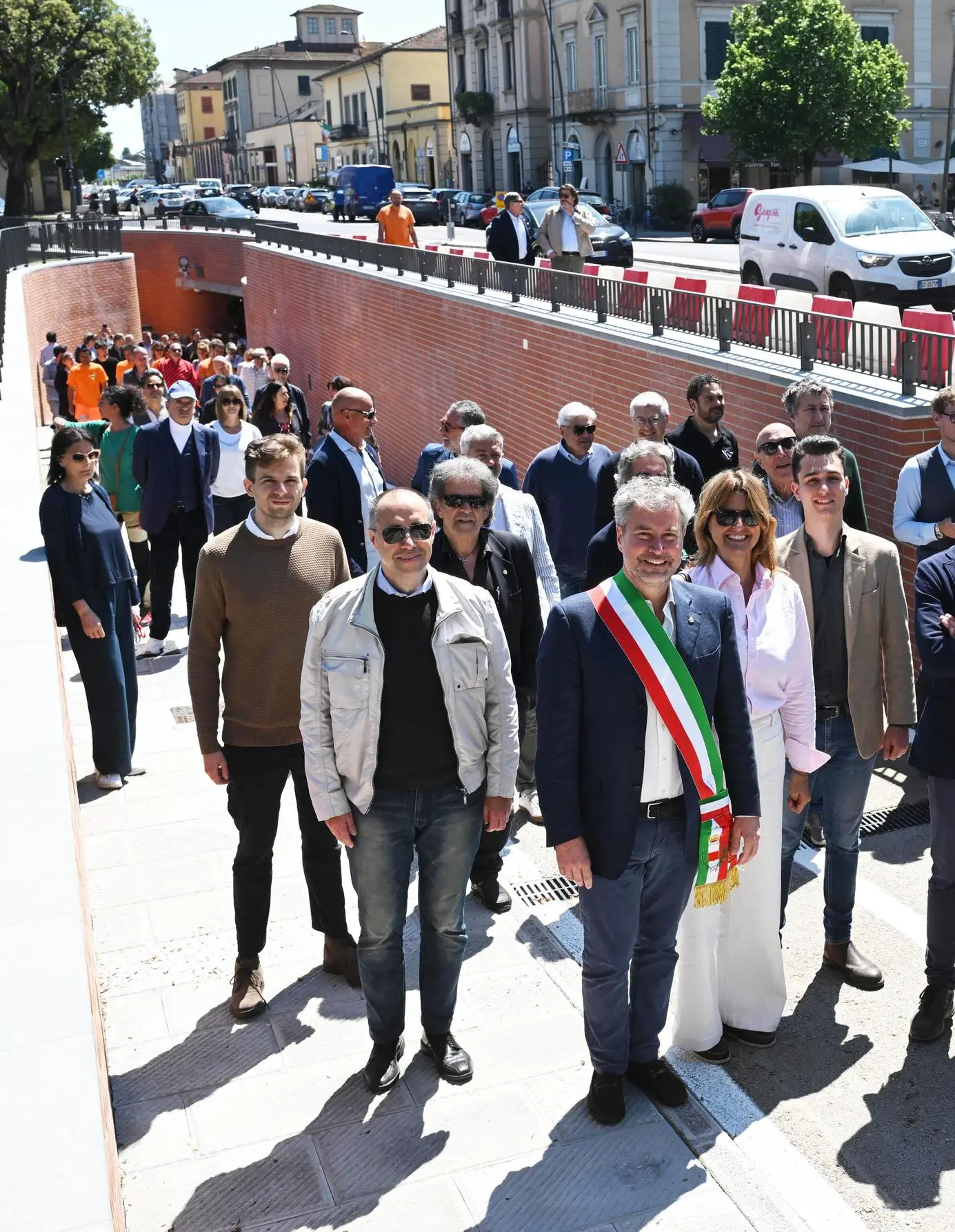 Inaugurato il sottopasso. Dalla stazione si attraversa in sicurezza e in “musica“