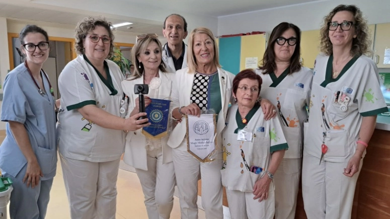 La donazione al San Donato La donazione al San Donato