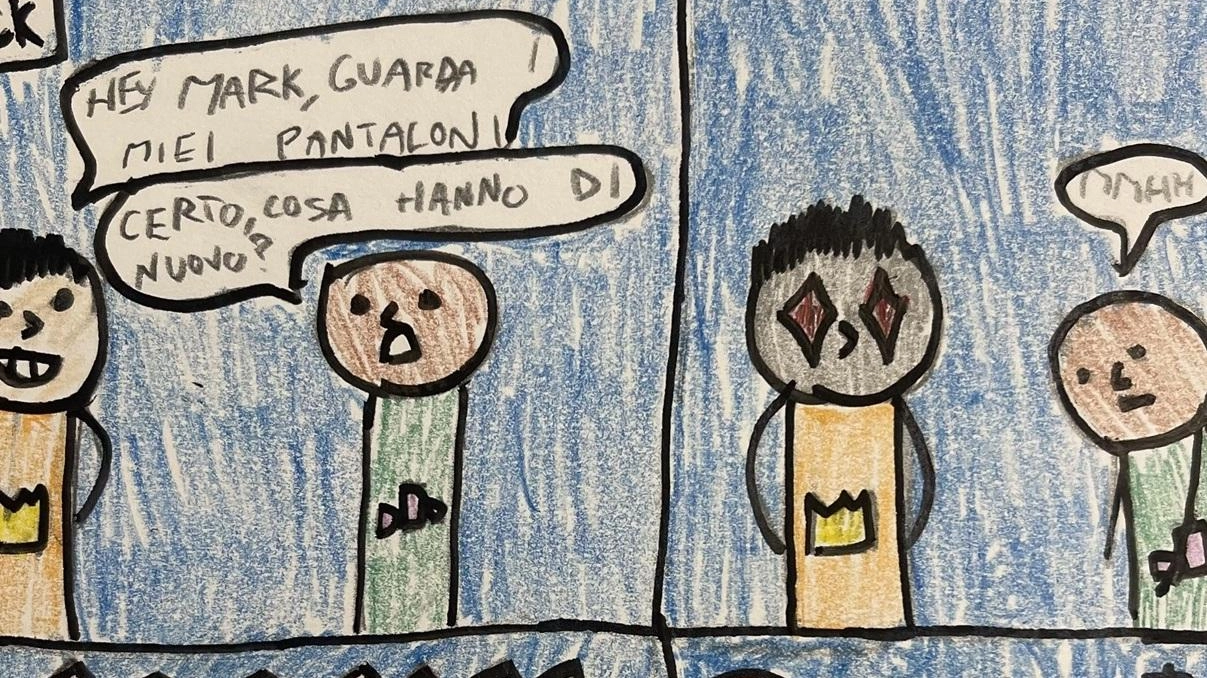 Un altro disegno dei ragazzi