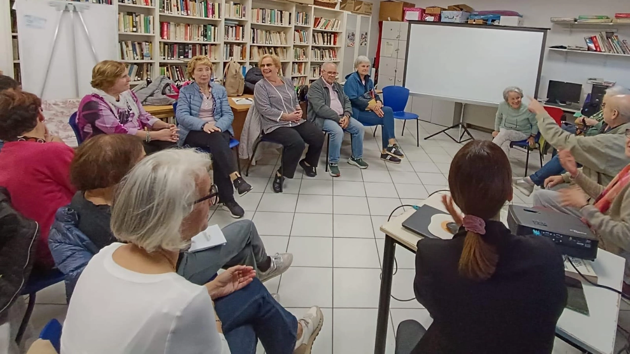 Foto di gruppo durante un incontro