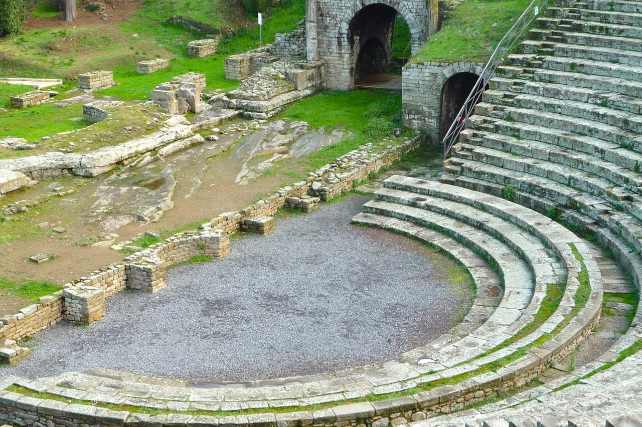 L'anfiteatro romano a Fiesole - Crediti Carlos Affonso