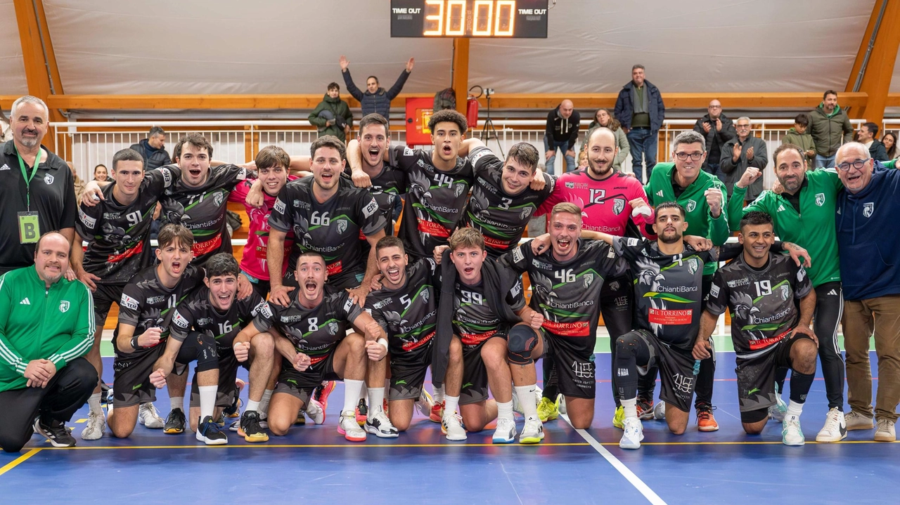 La formazione della Pallamano Tavarnelle della Serie A Bronze stagione 2024-’25