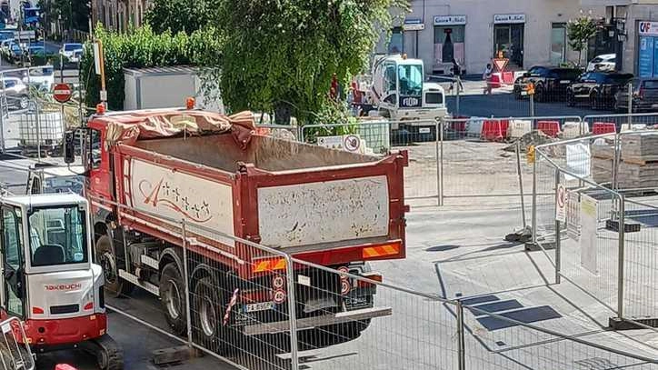 La città si fa bella. Lunghi giorni di lavori: "Ecco la Ciclovia del Sole"