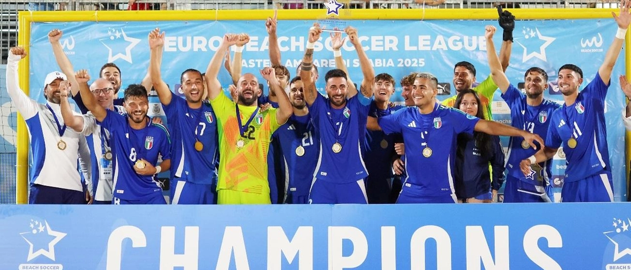 Beach soccer: vinta la tappa di Castellammare di Stabia. L’"Ital-Viareggio» vola verso gli Europei 2025