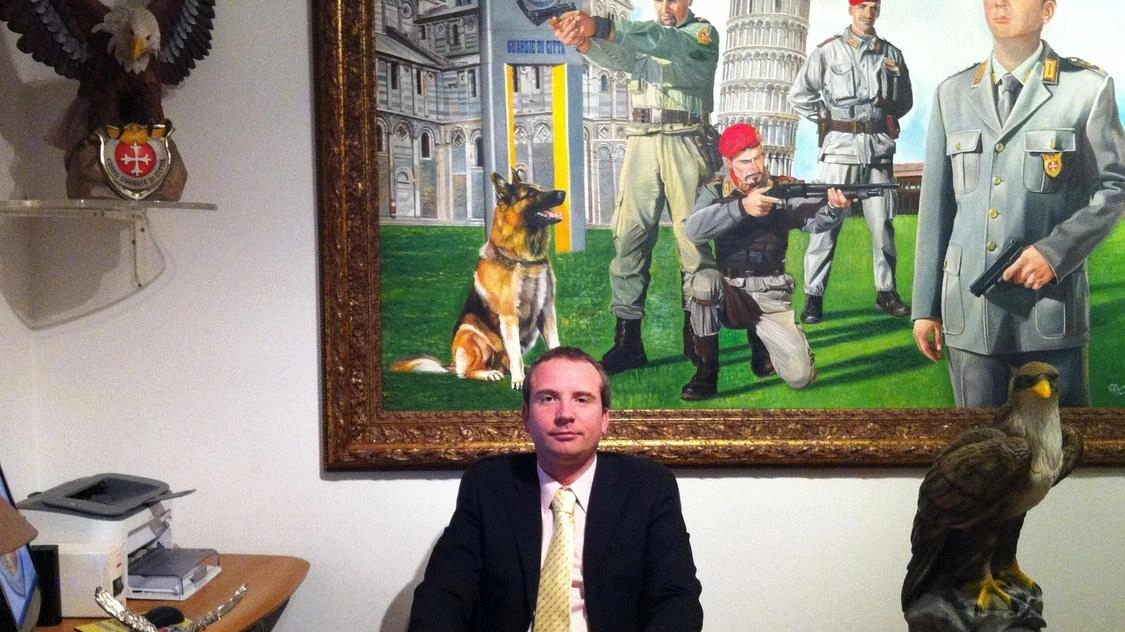 Mariano Bizzarri Ollandini presidente del Corpo Guardie di Città, istituto di vigilanza privata pisano Mariano Bizzarri Ollandini presidente del Corpo Guardie di Città, istituto di vigilanza privata pisano