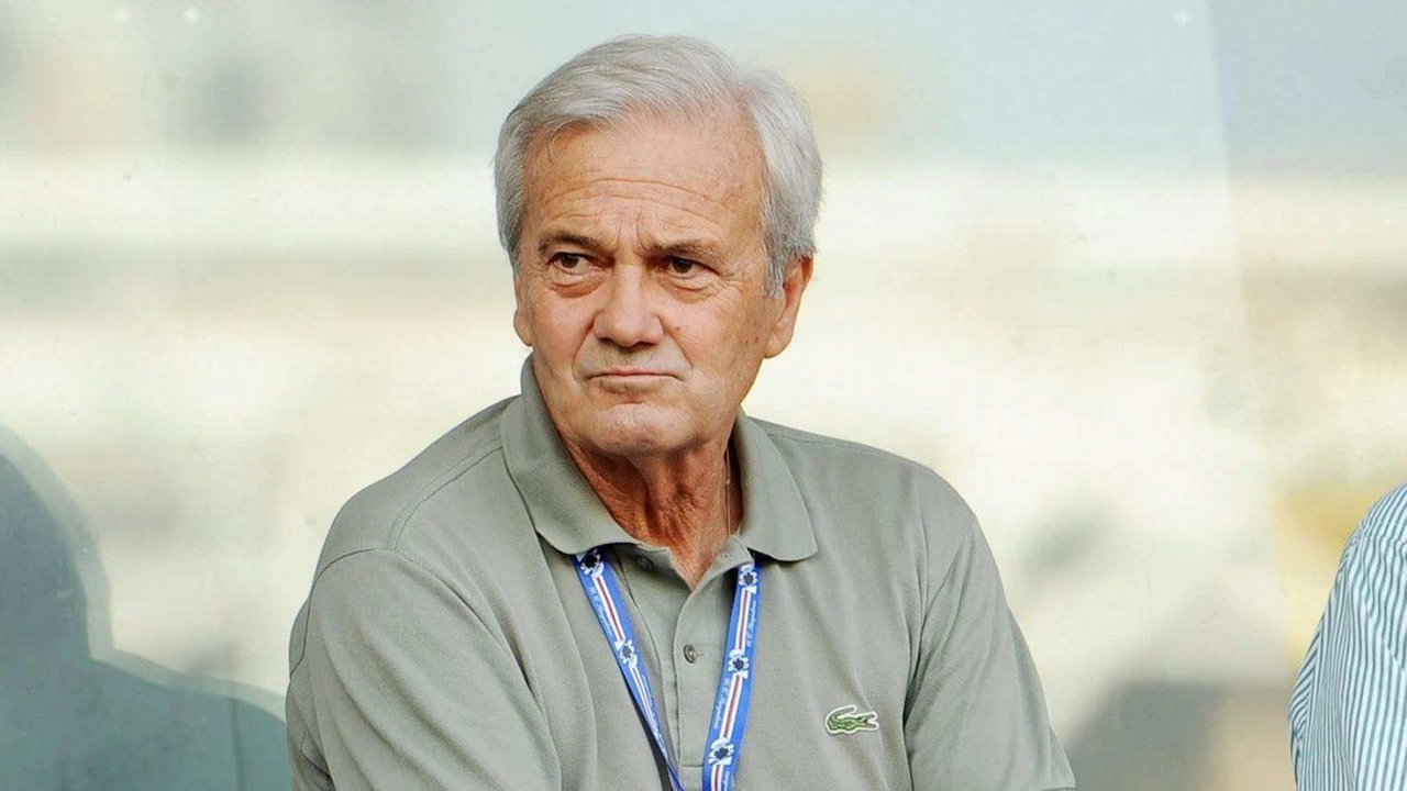 Il mitico allenatore Gigi Simoni che fece grande il Pisa. nel corso dell’epoca Anconetani Il mitico allenatore Gigi Simoni che fece grande il Pisa. nel corso dell’epoca Anconetani
