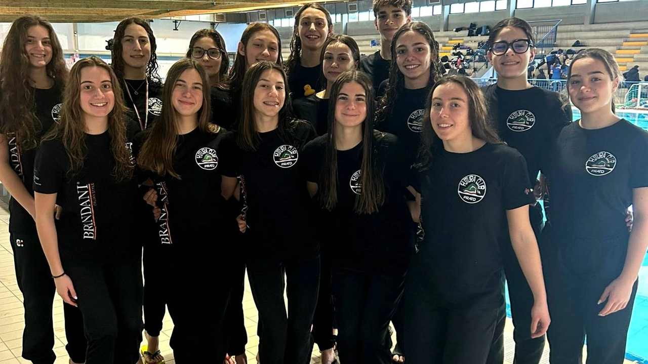 Il "synchro team" della Futura a Livorno Il "synchro team" della Futura a Livorno