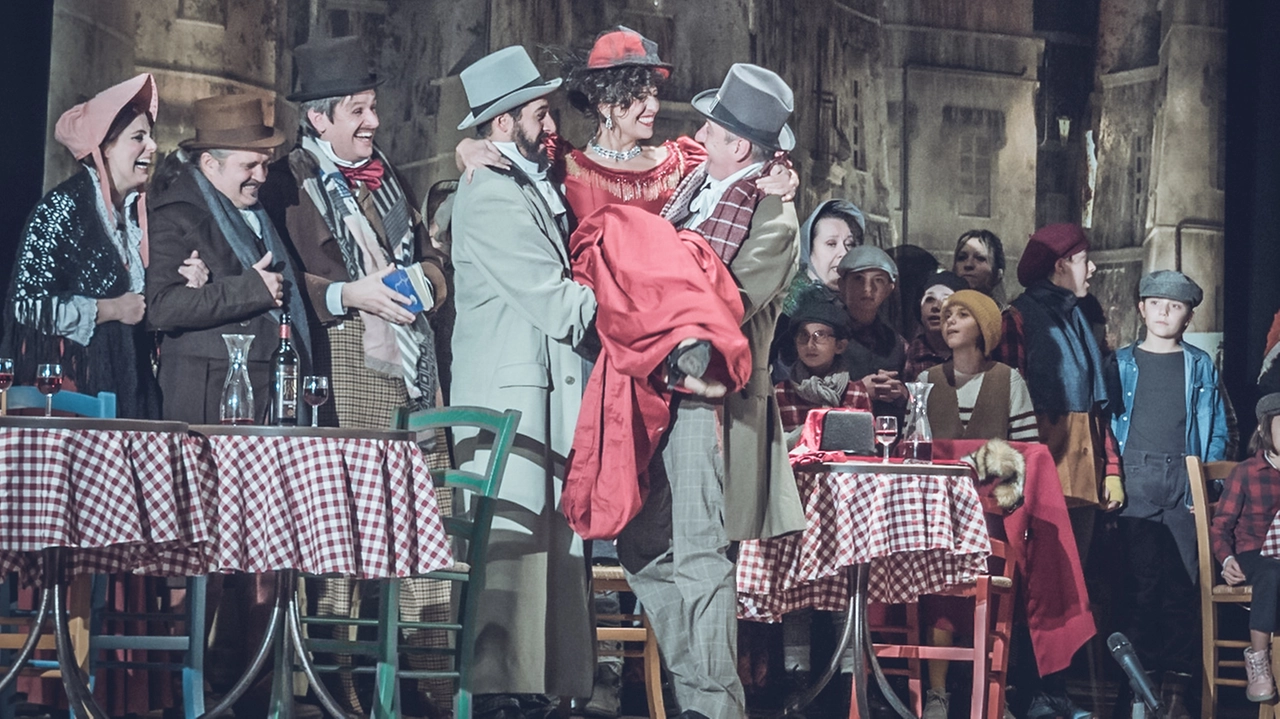Una delle precedenti rappresentazioni della Bohéme all'Aurora della Coif Una delle precedenti rappresentazioni della Bohéme all'Aurora della Coif