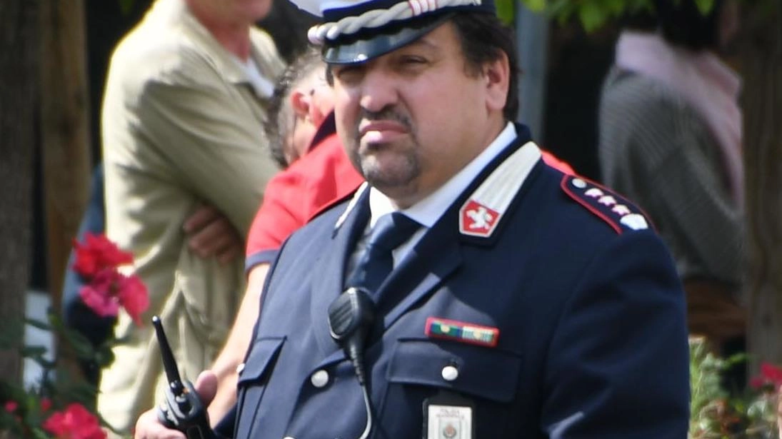Il comandante Giuliano Vitali Il comandante Giuliano Vitali