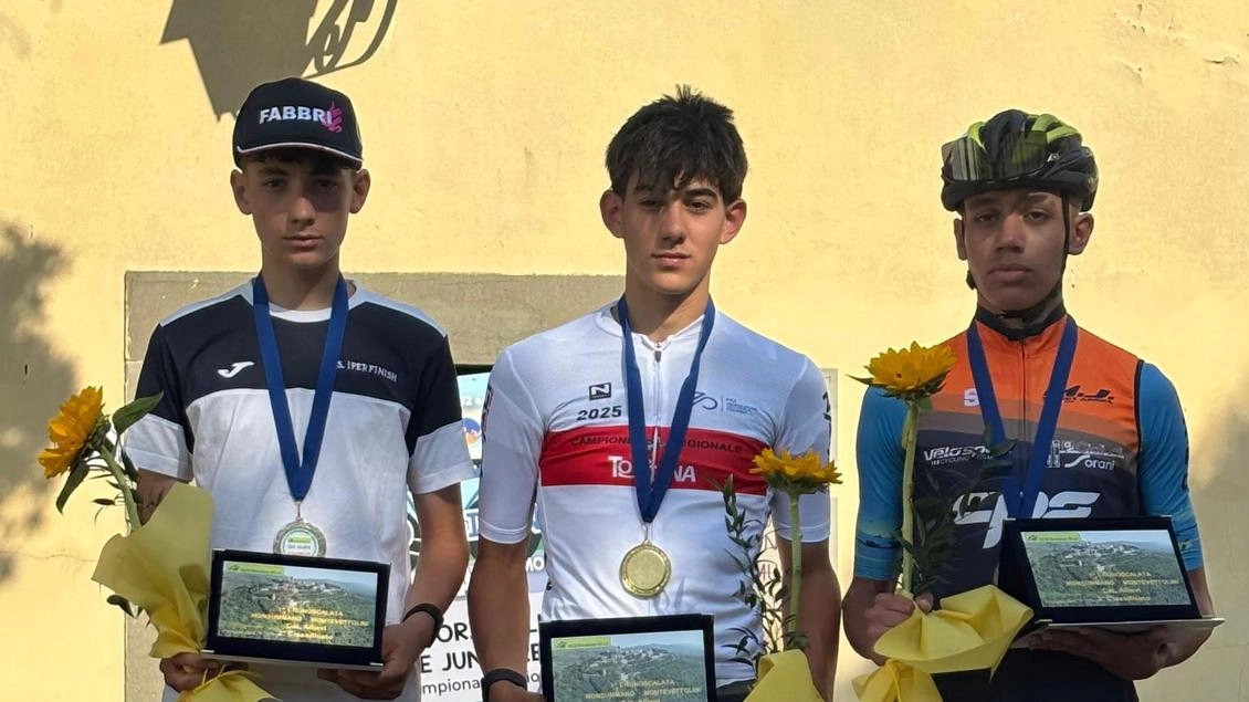 Il podio del Campionato Regionale Il podio del Campionato Regionale