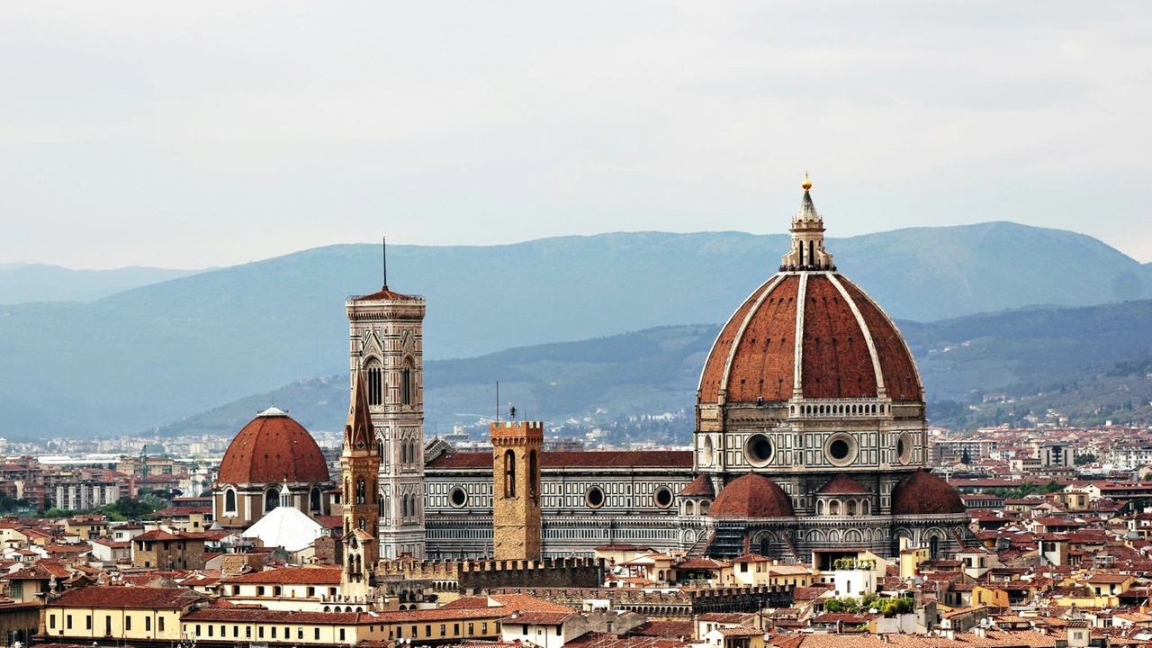 Una veduta di Firenze Una veduta di Firenze