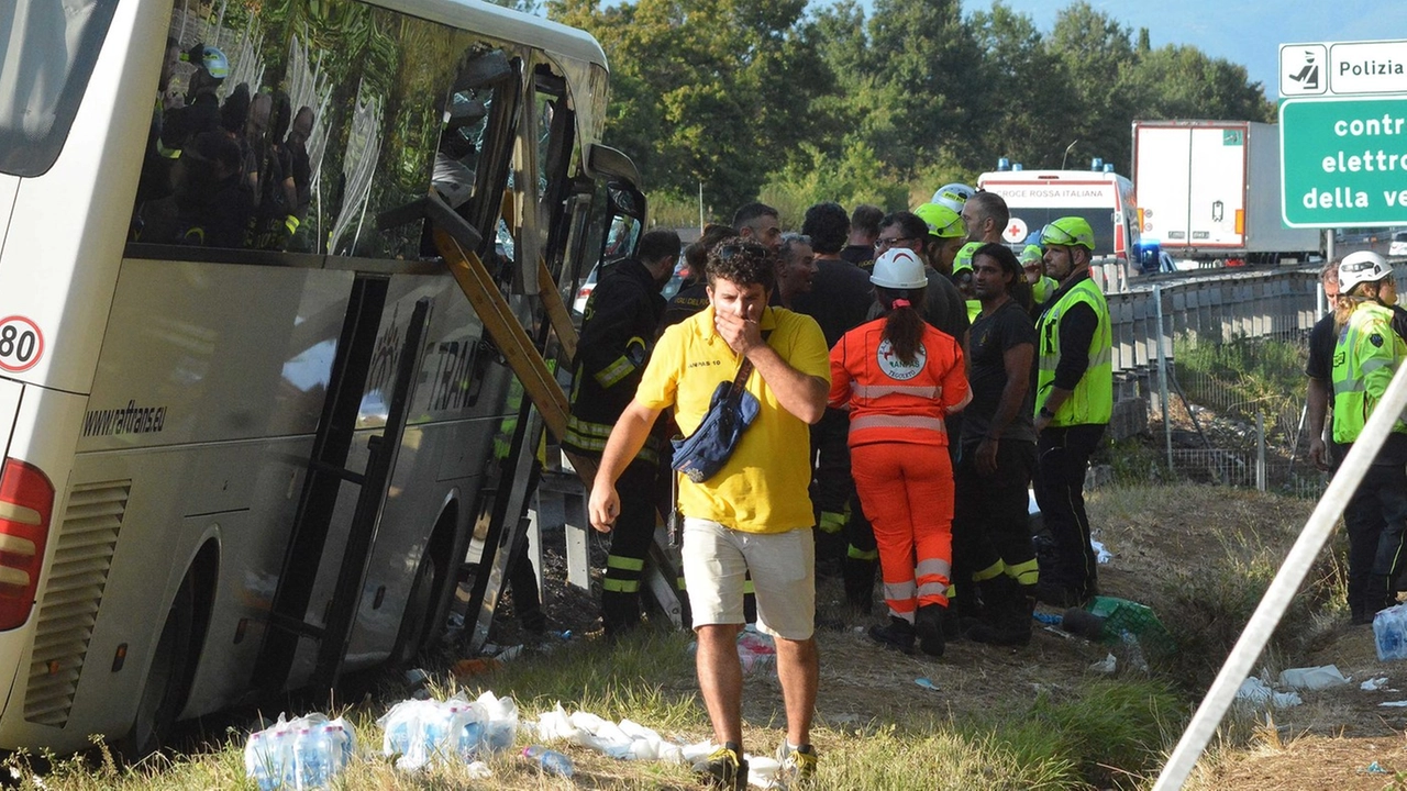 La scena dell'incidente La scena dell'incidente