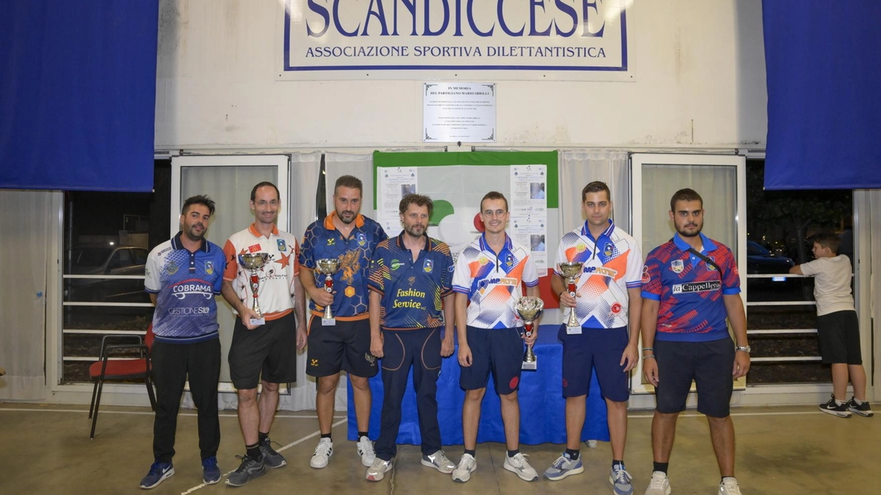 Un torneo organizzato alla bocciofila scandiccese (foto archivio Germogli)