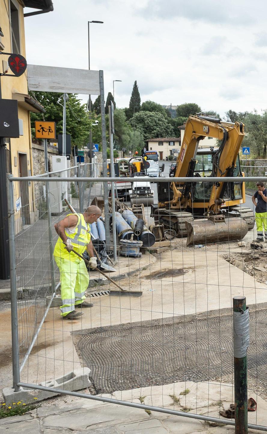 Guasto alla conduttura idrica, Badia a Settimo e dintorni senz’acqua