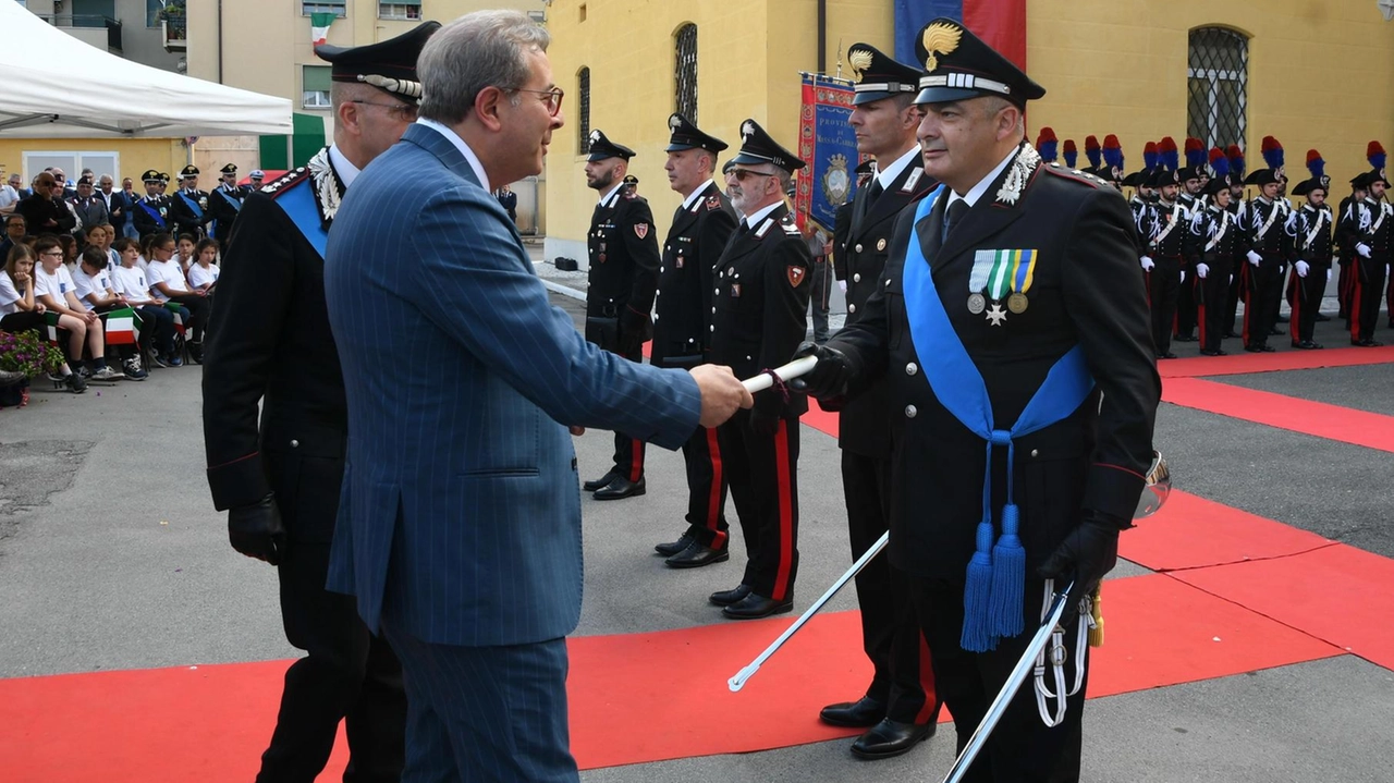 Il prefetto Guido Aprea alla festa dei carabinieri dello scorso giugno Il prefetto Guido Aprea alla festa dei carabinieri dello scorso giugno