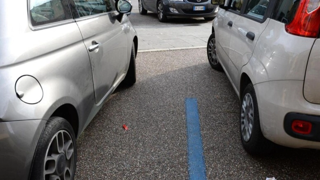Parcheggio (foto da Ansa)