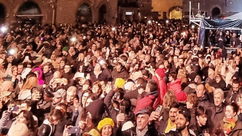 Festeggiamenti in piazza