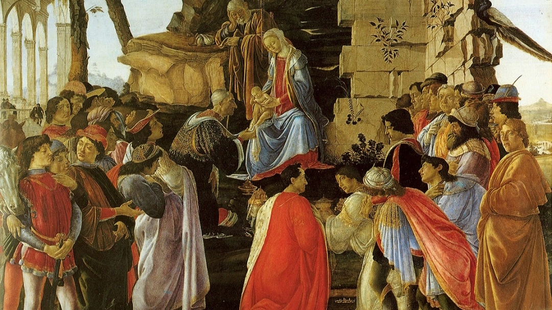 l’Adorazione dei Magi di Botticelli l’Adorazione dei Magi di Botticelli
