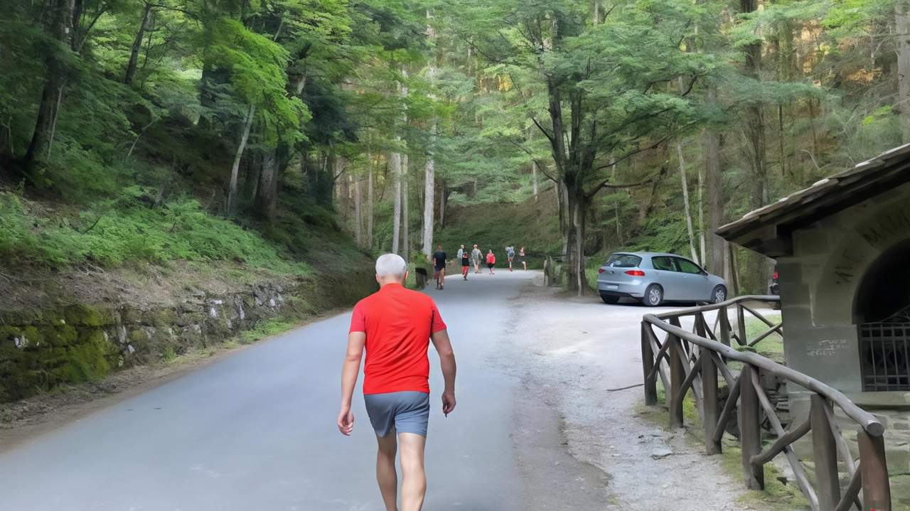 La strada corta dell’Eremo. è stata riaperta La strada corta dell’Eremo. è stata riaperta