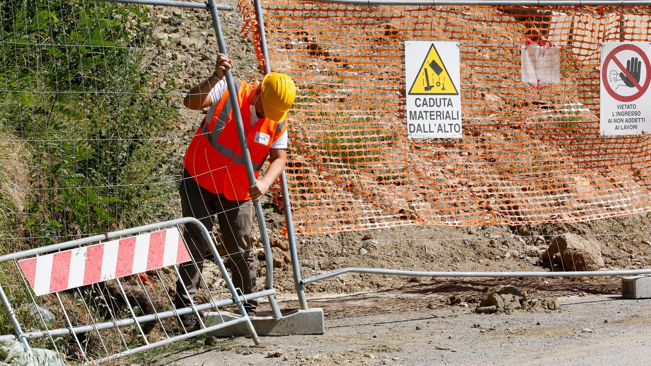 Sono stati assegnati i lavori per ripristranare la frana di Celle Sono stati assegnati i lavori per ripristranare la frana di Celle